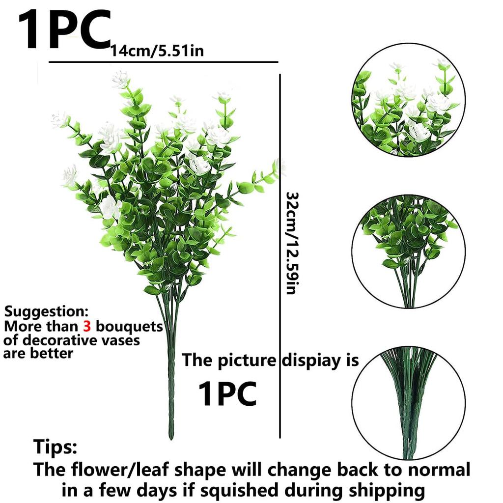 Golden Fake Flowers, Eucalyptus Leaves, DIY Fake Plants, Wedding Center Decorations, Flower Decorations, Home Decoration