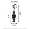 Fully Articulated 3D Skeleton Keychain
