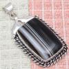 Pendant Gray Botswana Agate Gemstone Mother's Day Gift Silver Jewelry 2.25"