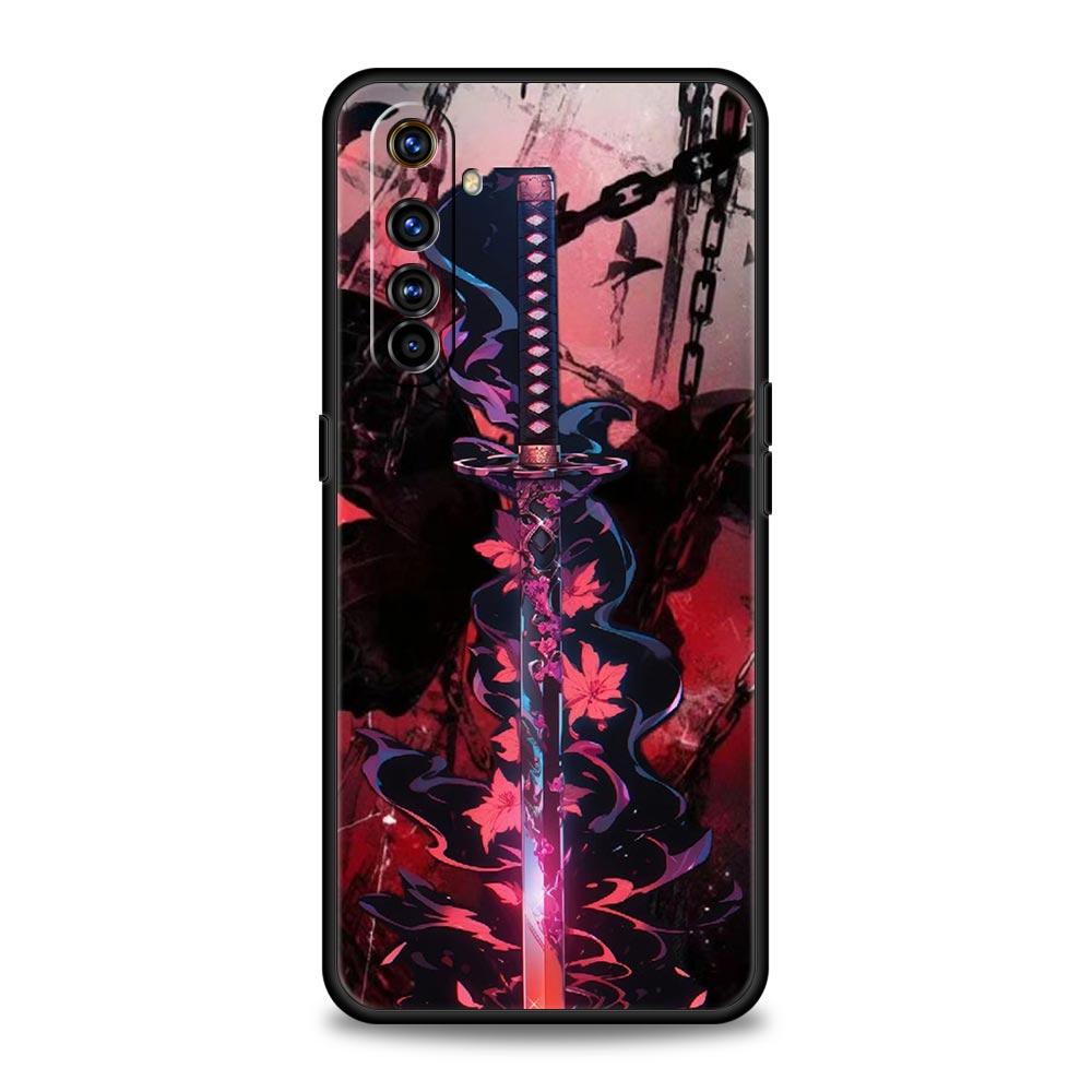 The Sword Creative Pattern Case For Realme C67 C63 C55 C53 C35 C25 C21 GT 2 3 5 6 10 11 12 13 Pro Plus 5G Soft TPU Phone Cover