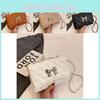Vintage Chic Gesteppte Kettenschultertasche Crossbody Tasche Stilvolle Minimalistische Kleine Quadratische Geldbörse