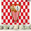 Sevilla FC Wall Tapestry Aesthetic Wall Hanging Printed Fabric Blanket Decorative Tapestries for Bedroom Living Room Home Decor