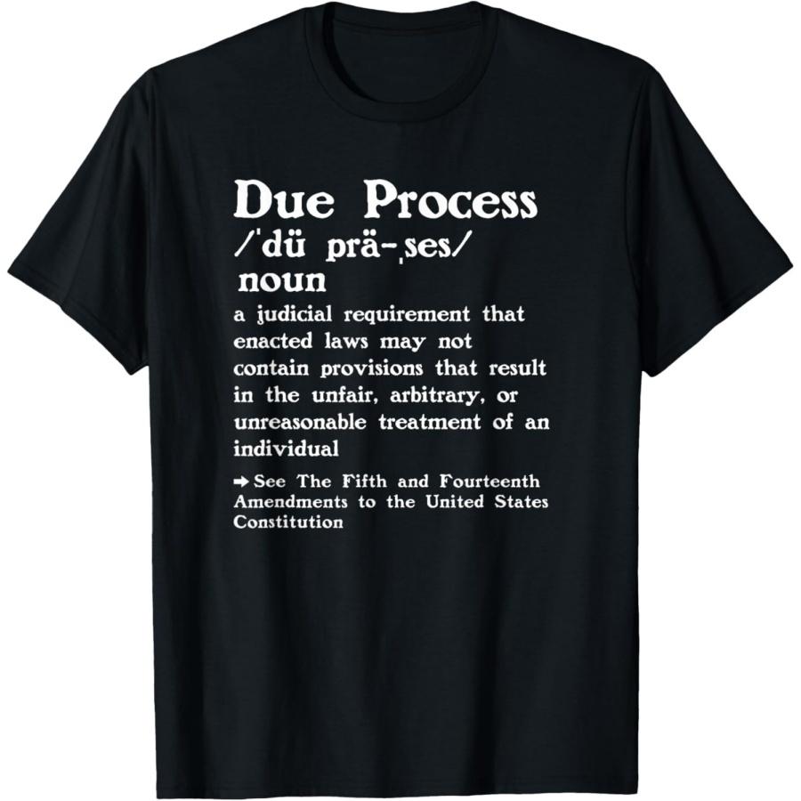 SHANGCHEN The Definition of Due Process T-Shirt XXXXXL разноцветный