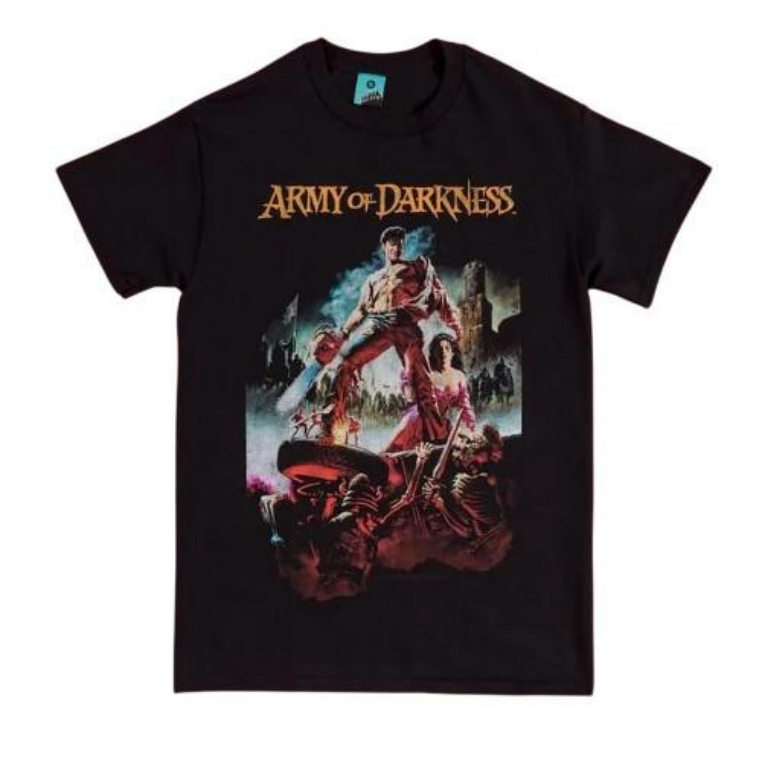 Army Of Darkness Unisex Adult Movie Poster T-Shirt S