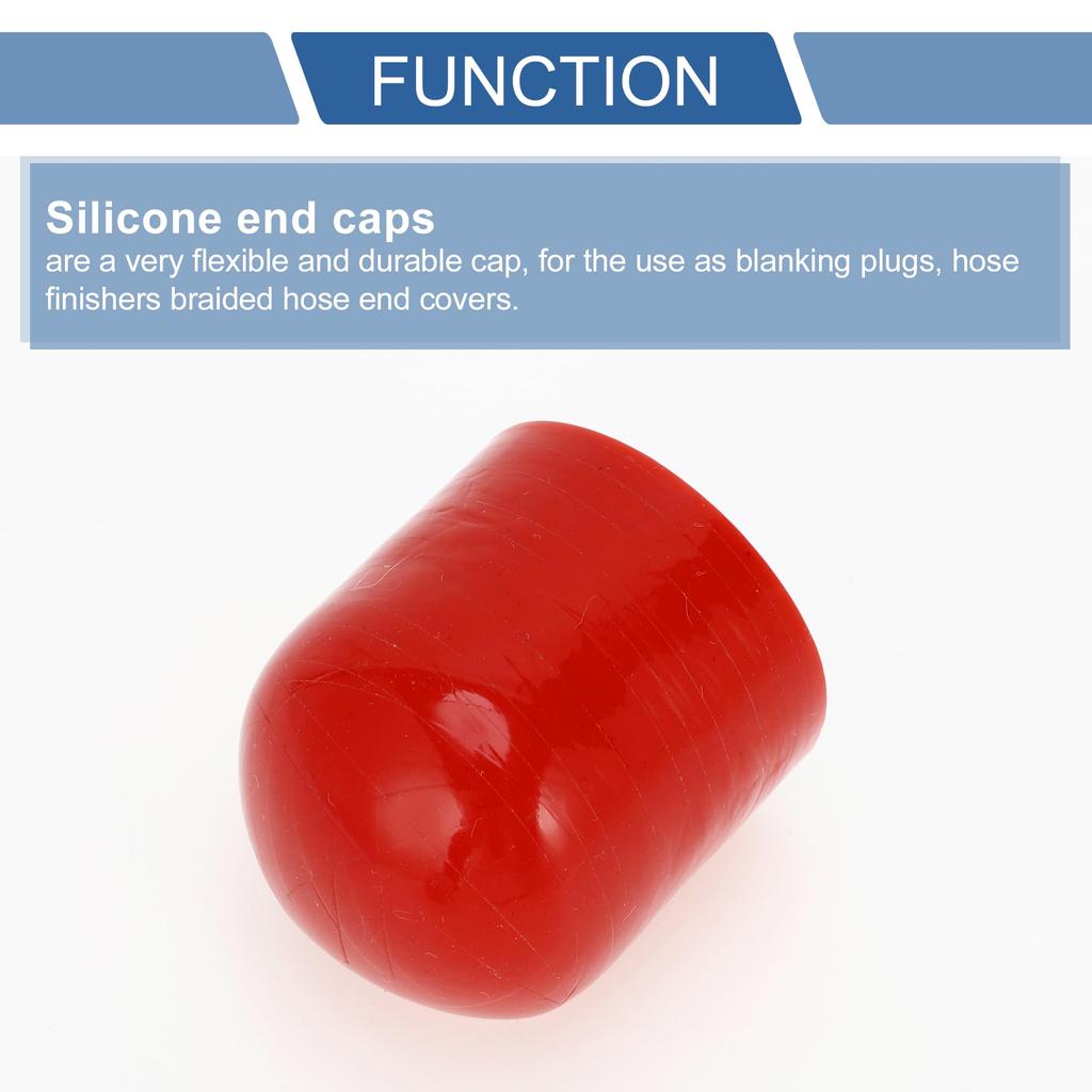 X AUTOHAUX Silicone Cap, Silicone Hose Cap, Radiator Hose, Cooling,