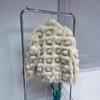 Fox fur coat splicing small fragrant lapel can show thin coat fur