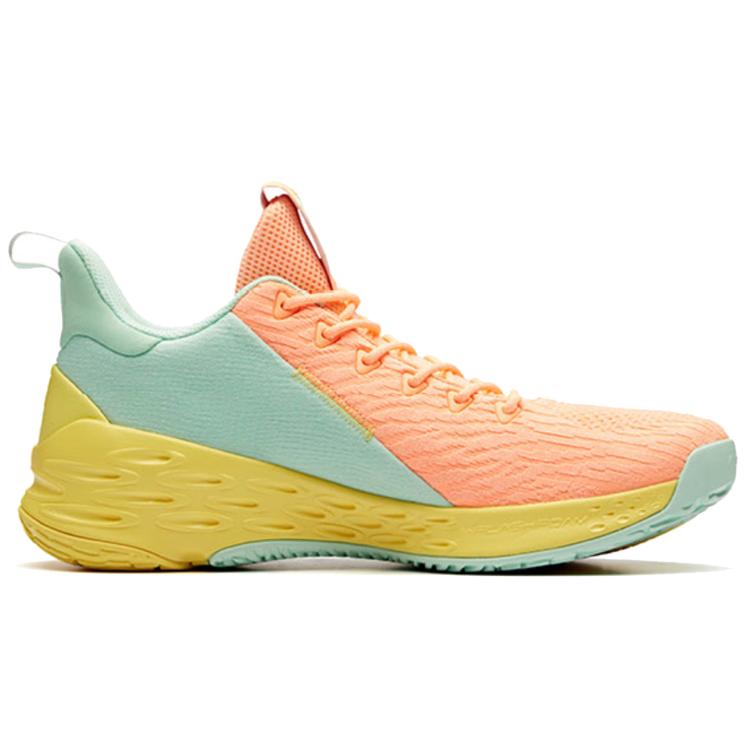 New Anta KT4 Low-Top Basketball Shoes Men's Easter Color Scheme 11921102-5
