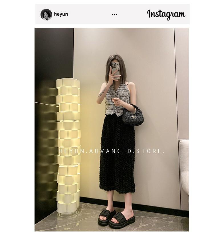 Thick-soled Premium Cool Slippers Women's Soft Bottom 2025 New Summer Wear Casual Versatile One-word Beach Slippers