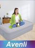 JILONG Double Air Mattress with Built-in Pump - Thickened, Raised, Portable, and Foldable