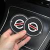 1/2Pcs Diamond-studded Car Coaster Cup Holder Anti-skid Pad For Nissan J10 X-Trail Qashqai Juke Leaf Micra NOTE Patrol Gadgets