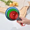 3pcs/set Kitchen Funnel Canning For Filling Bottles Jam With 3 Sizes Transfer Mason Jar Liquid Powder Home Wide Mouth