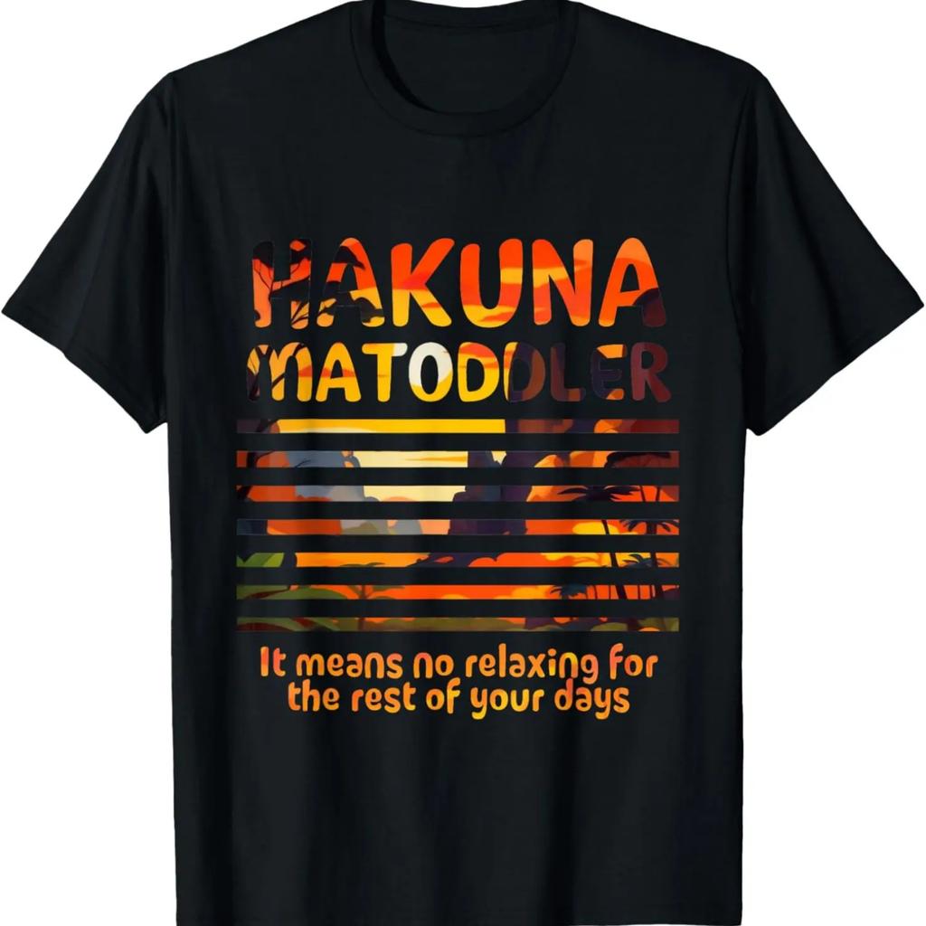 Hakuna Matoddler Papa Mama Lustig Niedlich Animiert Klassisch Familie T-Shirt