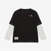 The North Face Kids Nt7tr52s Camp Out Long Sleeve Tee Black