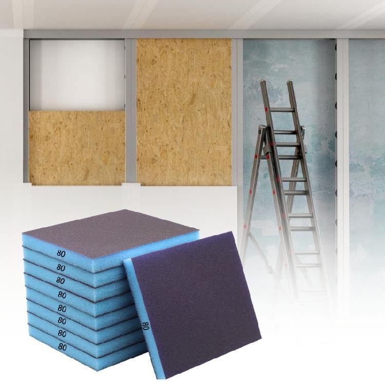 Wiederverwendbare Schleifschwämme Geeignet für Multifunktionale Anwendung auf Holz Kunststoff Metall Polieren Verbesserte Effizienz Packung mit 18