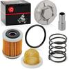 Oil Drain Plug & OIL FILTER + OIL STRAINER + Spring For YAMAHA Raptor 350 Warrior 350 Big Bear 350 400 Wolverine 350 Moto 4 YFM350ER