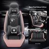 Leather Car Seat Cushion - All-Season Full Surround Cover for Sedans