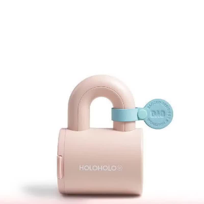 HOLOHOLO BB-01 Portable Crossbody Water Bottle 420ml вишня розовый