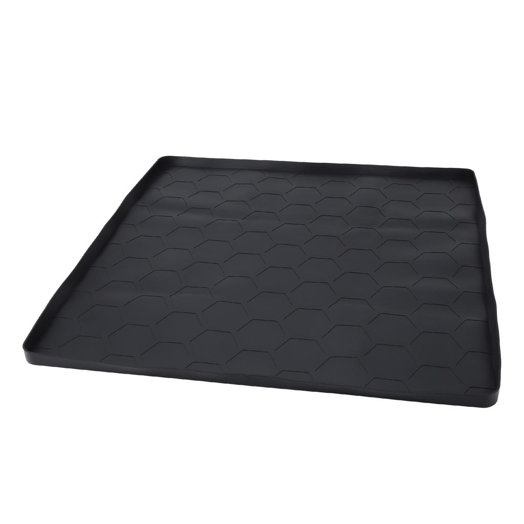 Fridge Silicone Mat Professional Scratch Resistance Leakage Proof Under Washing Machine Mat for Washing Machine Dryer Refrigerator