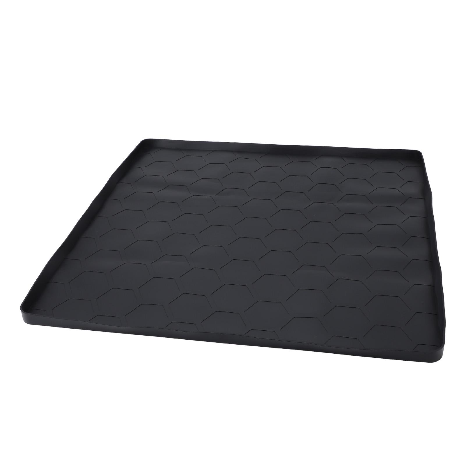 

Fridge Silicone Mat Professional Scratch Resistance Leakage Proof Under Washing Machine Mat for Washing Machine Dryer Refrigerator