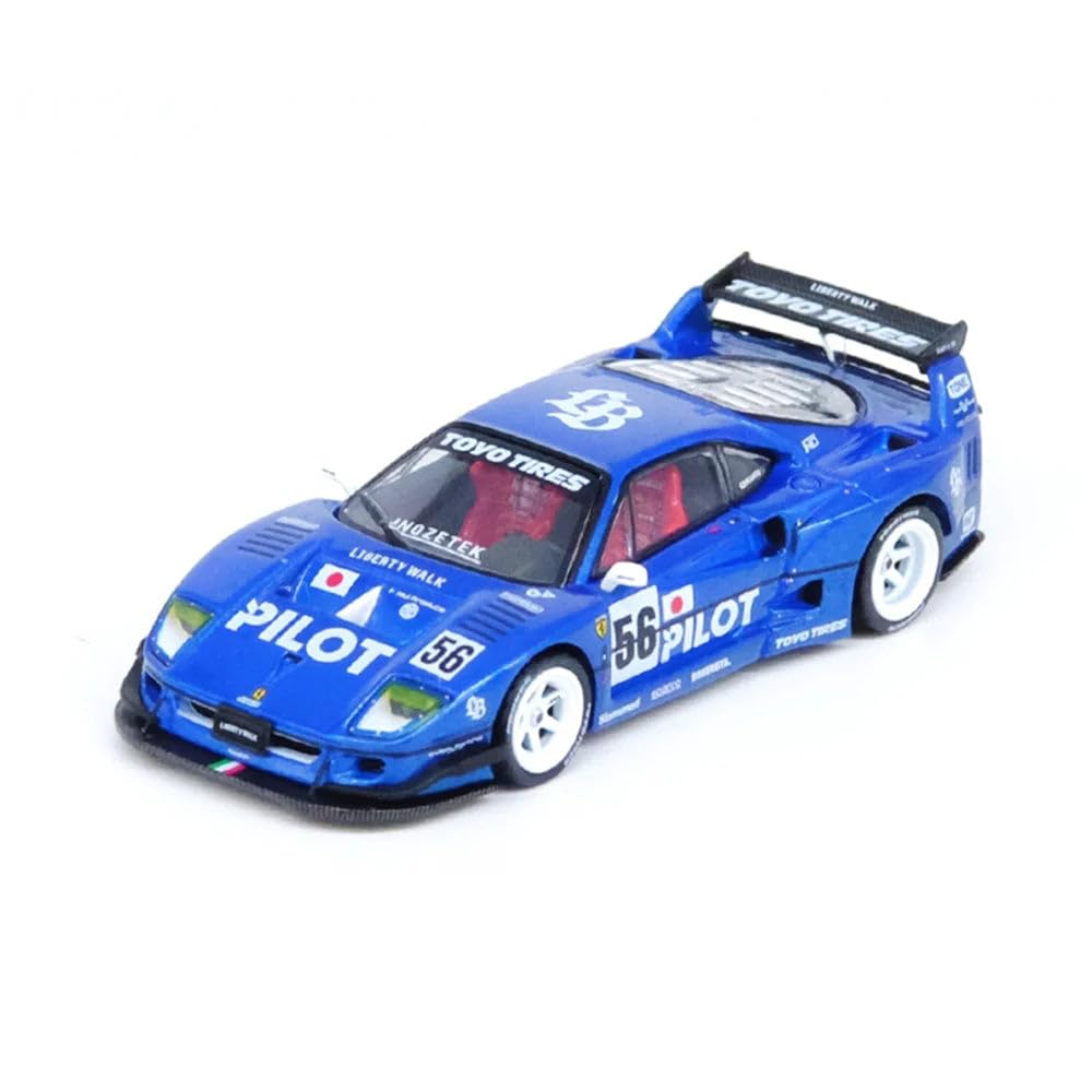 Inno Models F40 Tokyo Auto Salon 2024 1/64 LB-WORKS (Finished Model) синий