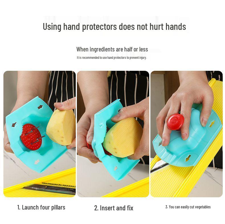 Multi-Purpose Silk & Vegetable Julienne Slicer