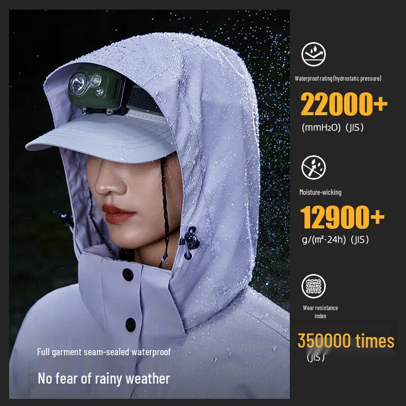 Camel Women's All-Weather Waterproof Outdoor Jacket