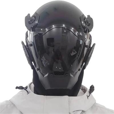 Masque Cyberpunk de Cosplay futuriste pour hommes et femmes, accessoires de spectacle de musique en direct, cadeaux de noël, masques d'halloween