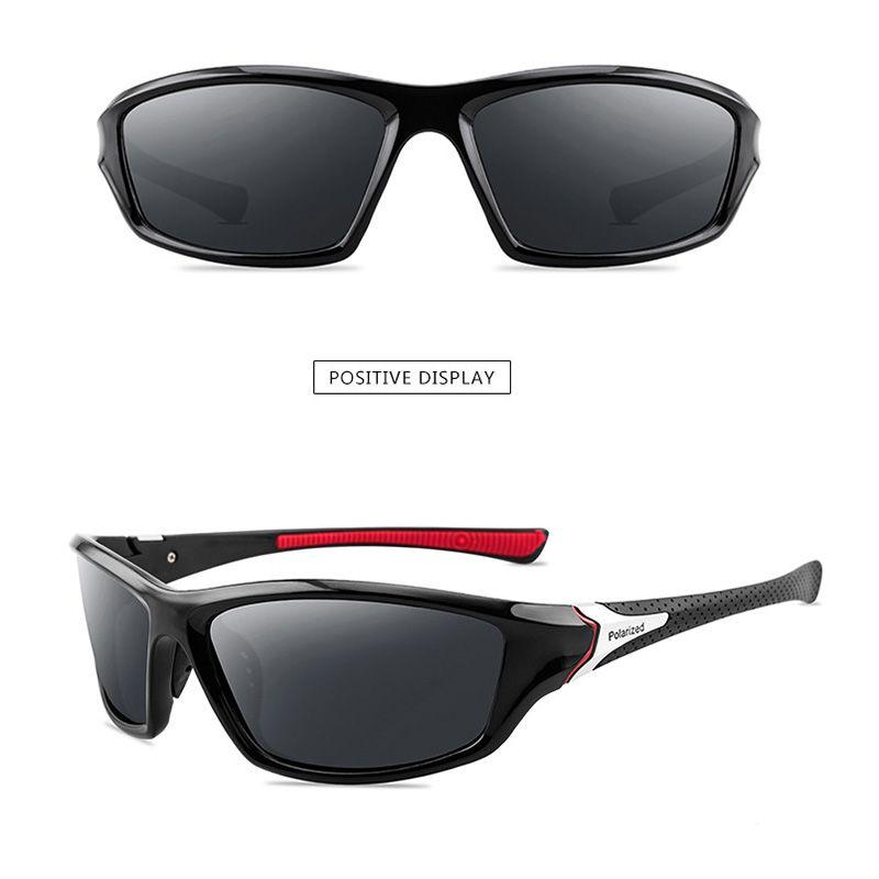 Polarized Men Sunglasses Women Retro Square Sport Fishing Cycling Driving