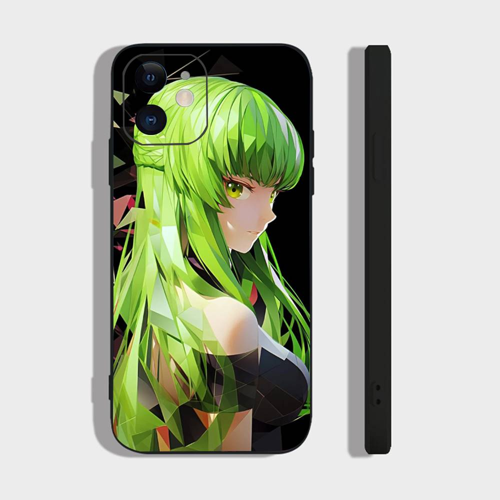 CODE GEASS Lelouch Of The Rebellion Animation Phone Case For IPhone 17 Air 16 15 14 13 Pro Max 11 12 Black Silicone Cover