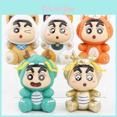 Pvc Crayon Shin-chan Dragon Year Limited Edition Car Decoration Blind Box Toy Figurine
