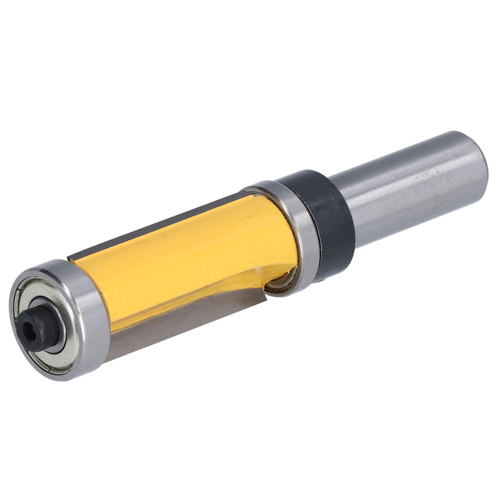 

Фреза заподлицо с хвостовиком 12 дюймов, двойные подшипники, прямая фреза, фрезы для пазования и обрезки с ЧПУ