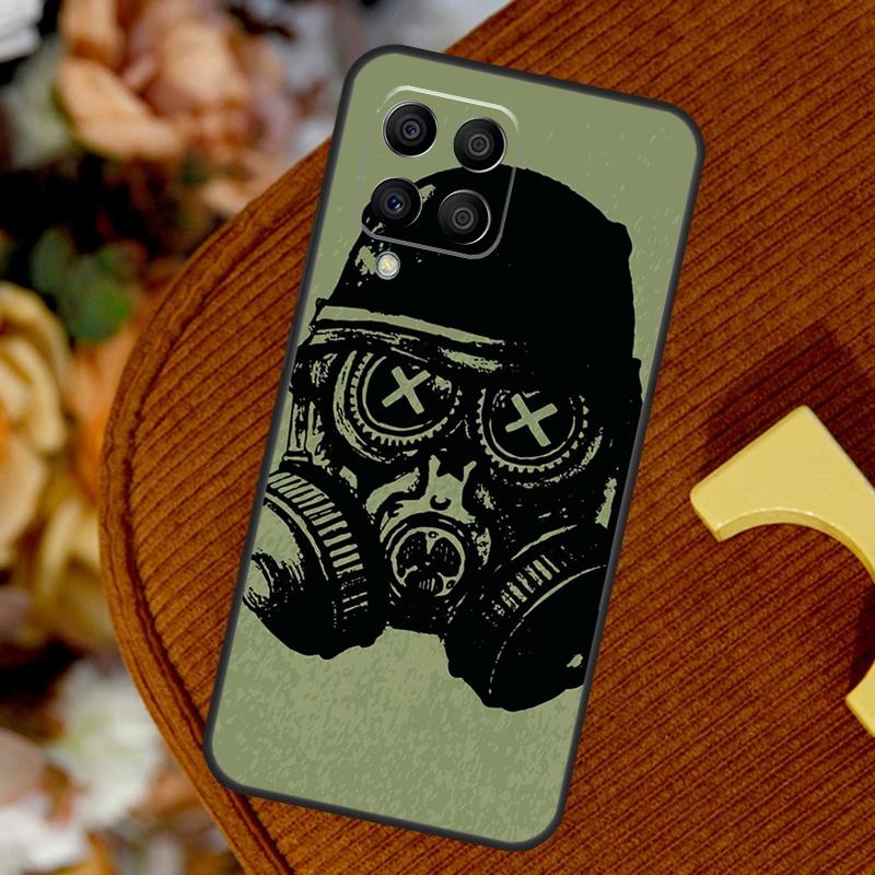 Gas Mask For Samsung Galaxy M32 M52 M12 M55 M15 M13 M23 M33 M53 M20 M21 M51 M34 M54 M30s M31s Case