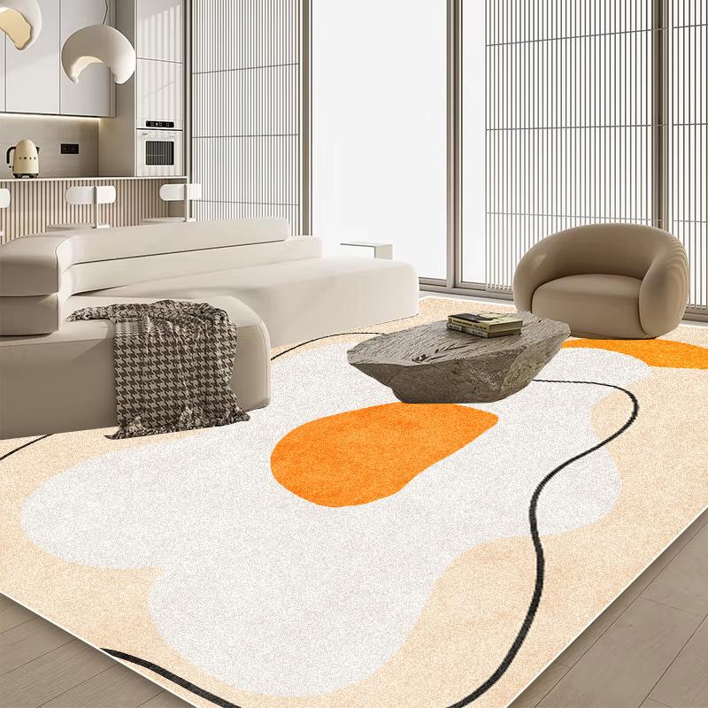 Modern Minimalist Carpet Living Room Bedroom Lounge Coffee Tables Non-slip Lint-free Rugs Home Decoration Foldable Floor Mats