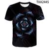 3D Print T-shirt Women's Fashion Short Men's T Shirt Cool Cosplay Tops