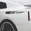 Car Sticker Creative Tiger Flame Totem Vinyl Decal Waterproof Universal Auto Funny Personalized DIY Exterior Decor Accessories