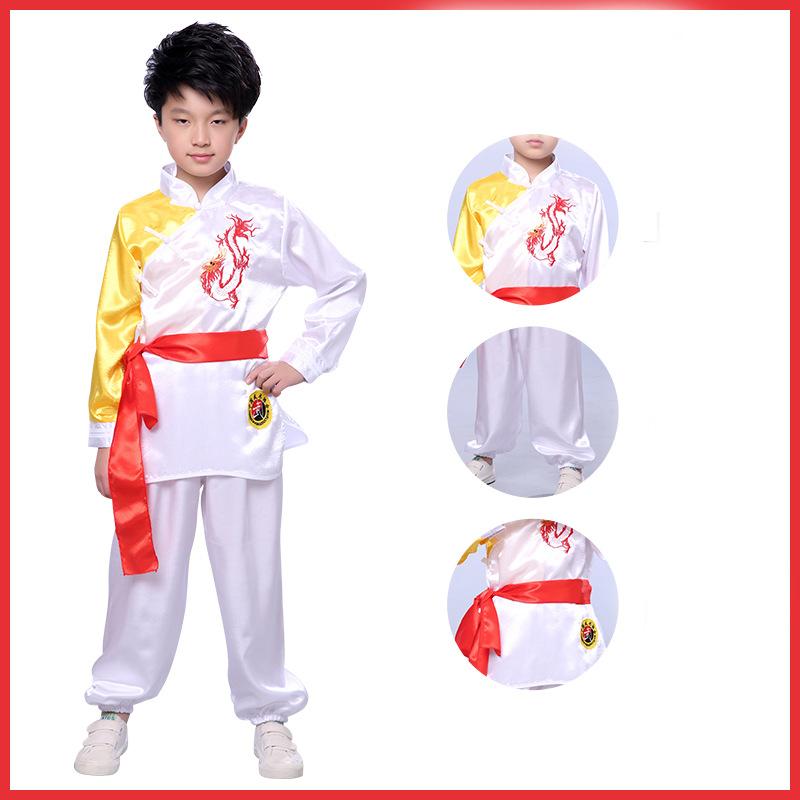 Children Suit Girl Wushu Suit Boy Tai Chi Performance Costume Sets Traditional Chinese Clothing Kid Kung Fu Martial Art Uniform