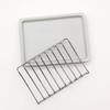 Multi-function Ceramic Soap Dish Stainless Steel Drain Holder Fashion Cup Holder  Baby Bottle