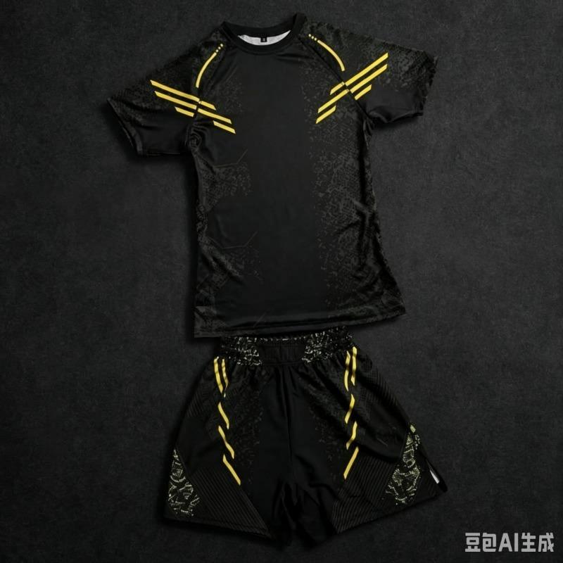 New Octagonal Cage Fighting Night Men's and Children's Loose Breathable Speed Drying Boxing Training Sports Set