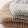 Wool Hat Knitted Hat Warm Cap Knit Beanie Cute Crochet Basin Cap  Autumn