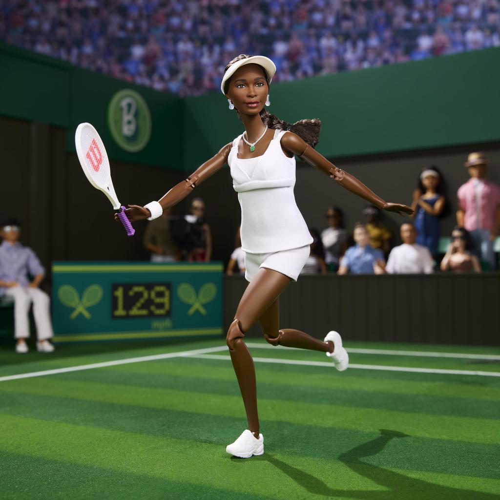 barbie Signature Role Models Venus Williams Puppe HRM49