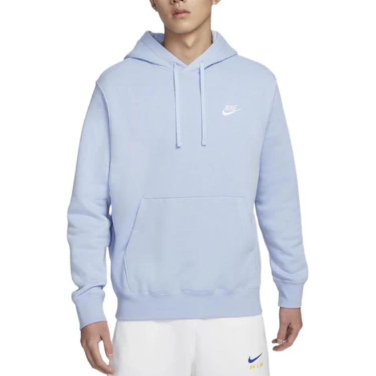 Nike Sweatshirts Men's Delight Cobalt Blue Hooded Moderate Regular BV2655-479
