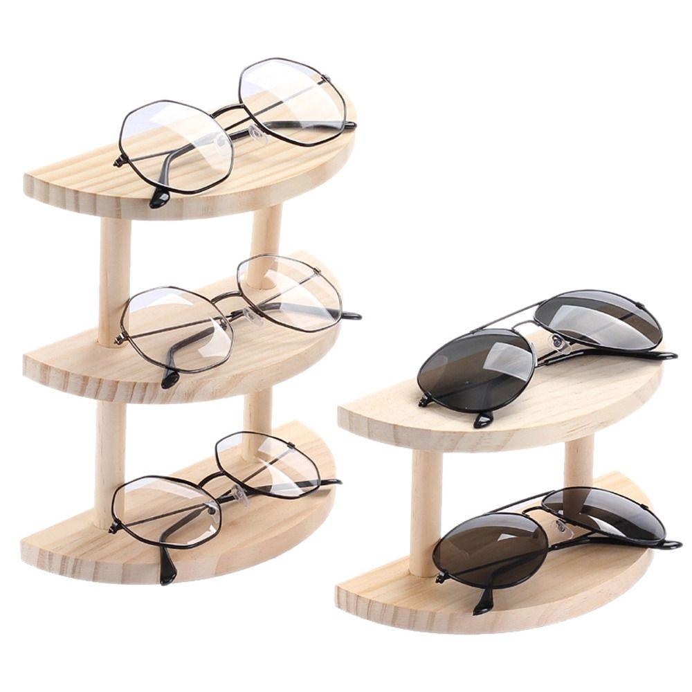 Holder Glasses Display Rack Eyeglasses Organizer Eyewear Stand Holder Sunglasses Display Case