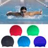 Gorro de Natación Elástico Fácil de Poner Silicona Gorro de Natación de Silicona para Pelo Largo para Entrenamiento