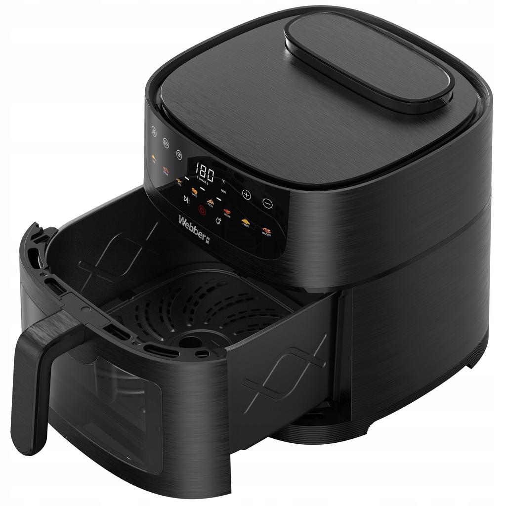 Air Fryer Webber 1800W 8L Air Fryer + WIFI + 8 STEAM programs