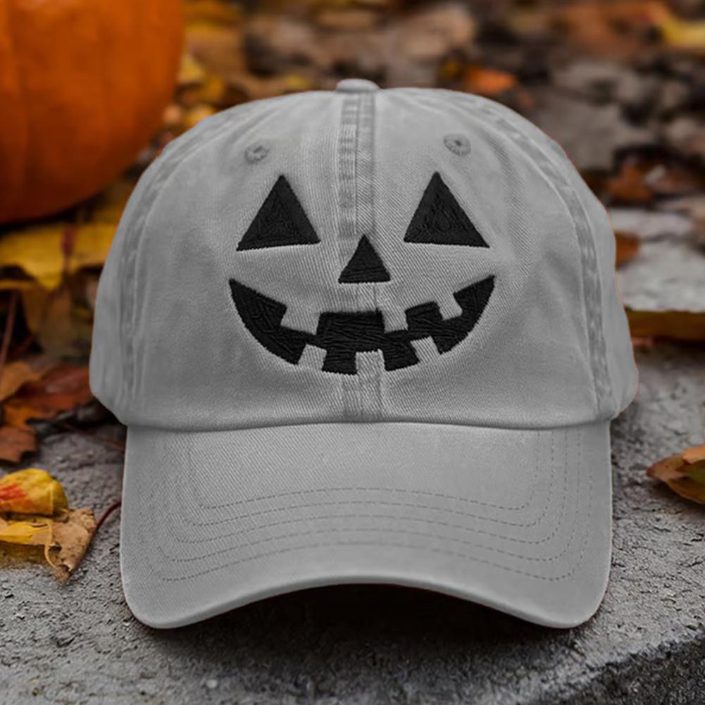 Halloween Hat Baseball Cap Adjustable Halloween Trucker Hat Baseball Hat for Men and Women