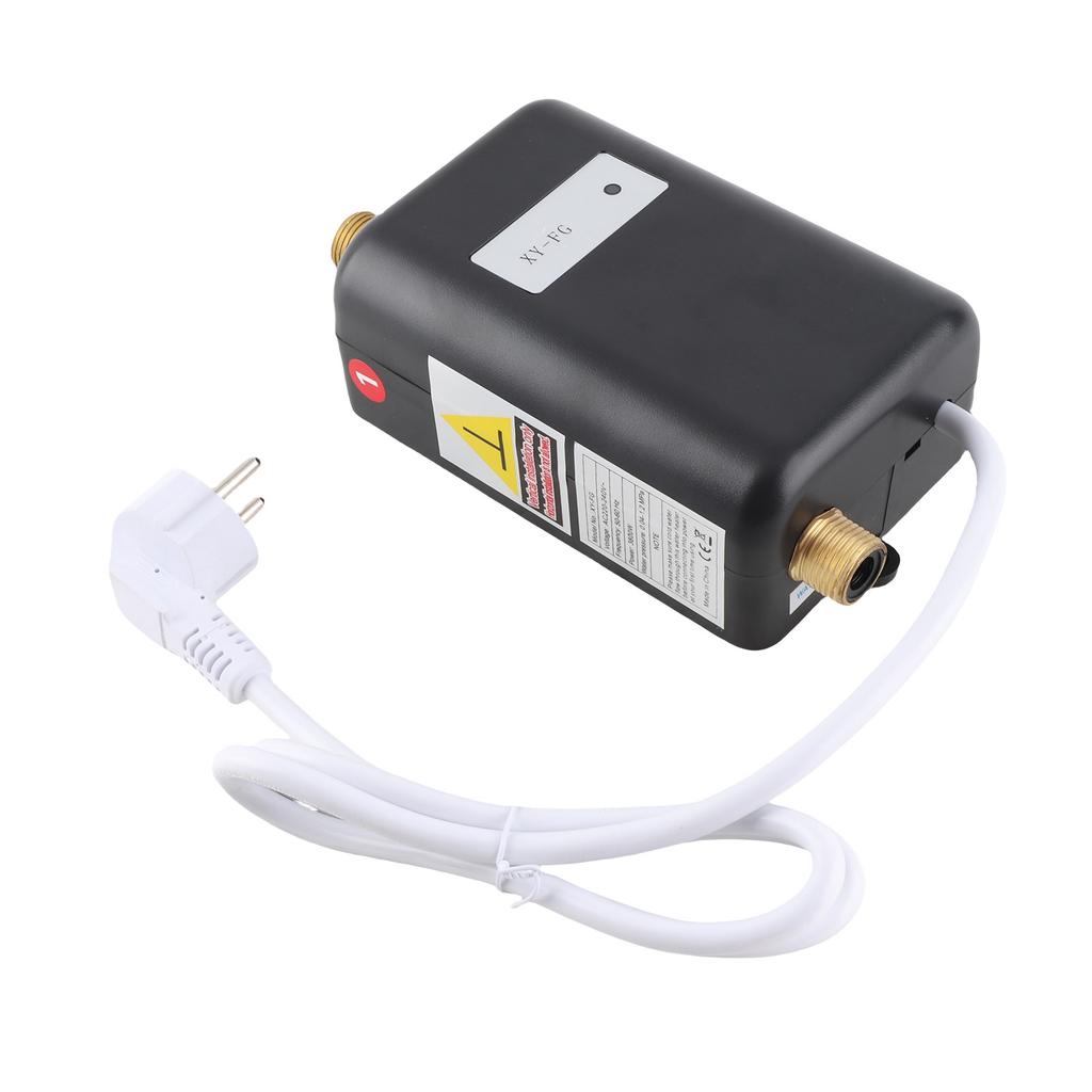 Under Sink Water Heater Black 1 2 Inch Interface High Power Energy Saving Water Heater for Kitchen Apartment Bathroom