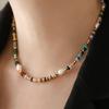 Exclusive, Low-key, Luxurious, Retro Beaded Necklace for Women, Collar Chain, Neck Chain, Gift