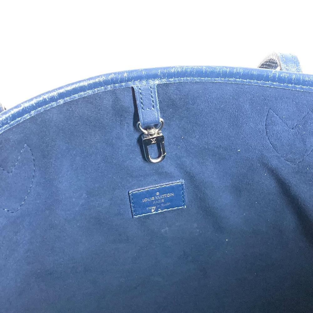 Louis Vuitton M40885 Epi Neverfull MM Tote Bag Shoulder Bag Indigo Blue Navy