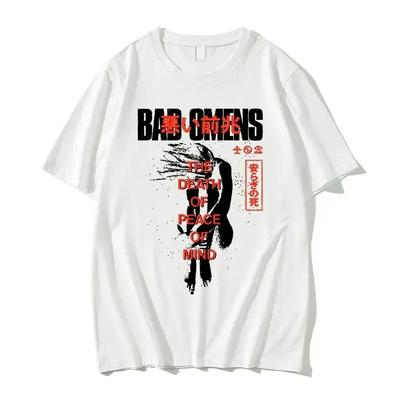 A Tour of The Concrete Jungle Tour Tees Men T Shirt New Hot Sale Bad Omens Band Tshirt Women American Music T-shirt Top tee#Color(1)