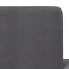 Kids  Sleeper Sofa 2 Seater Anthracite Soft Plush